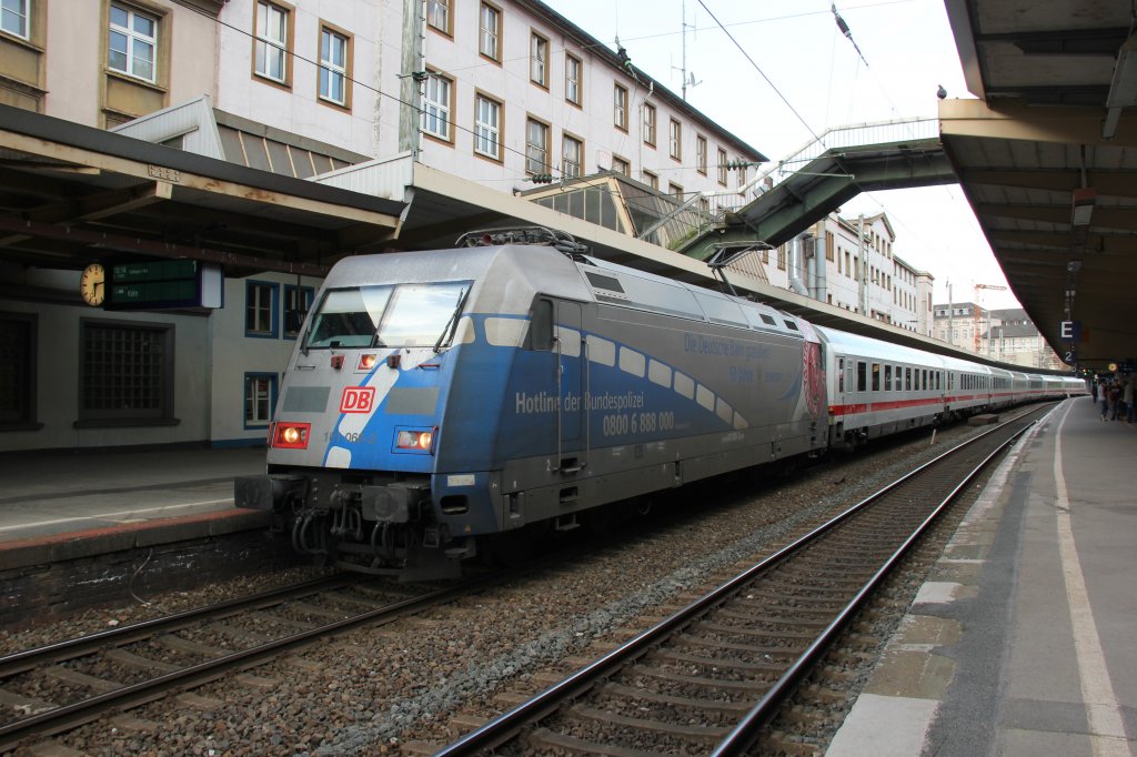 IC 2029 101 060-2 in Wuppertal Hbf am 12.07.2012