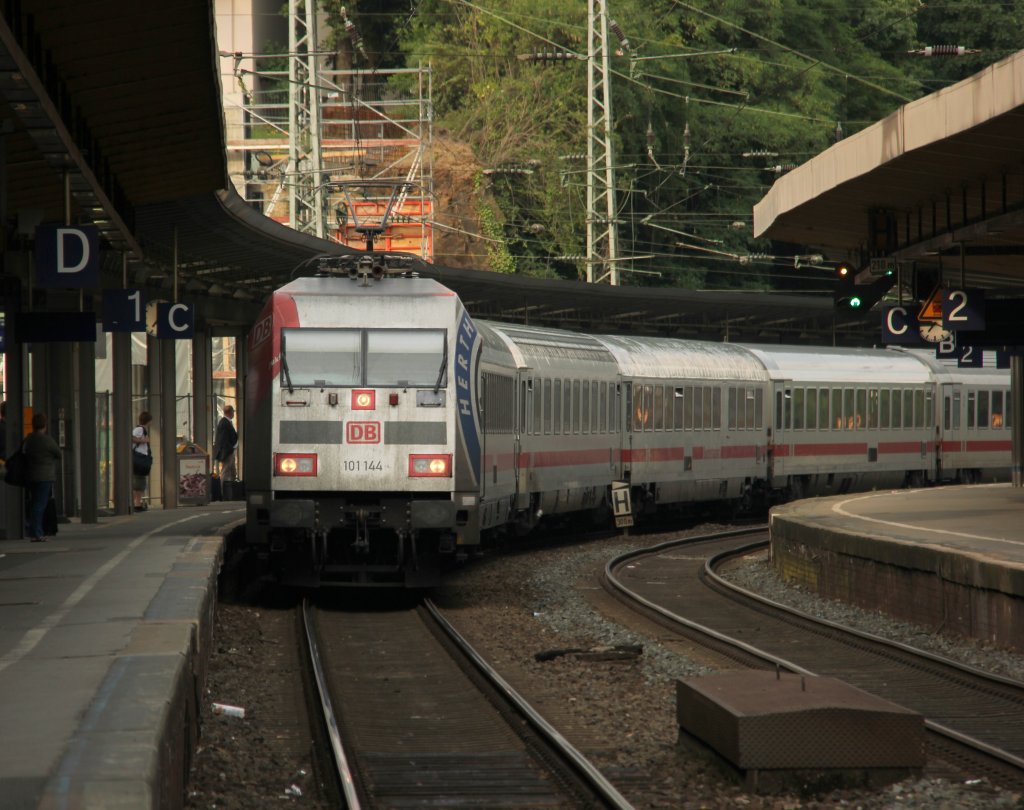 IC 2029  101 144 am 05.07.2012 in Wuppertal Hbf