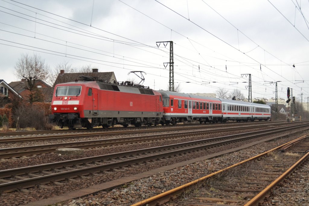 PbZ 2453 nach Dortmund am 25.2.2012 in Oelde
