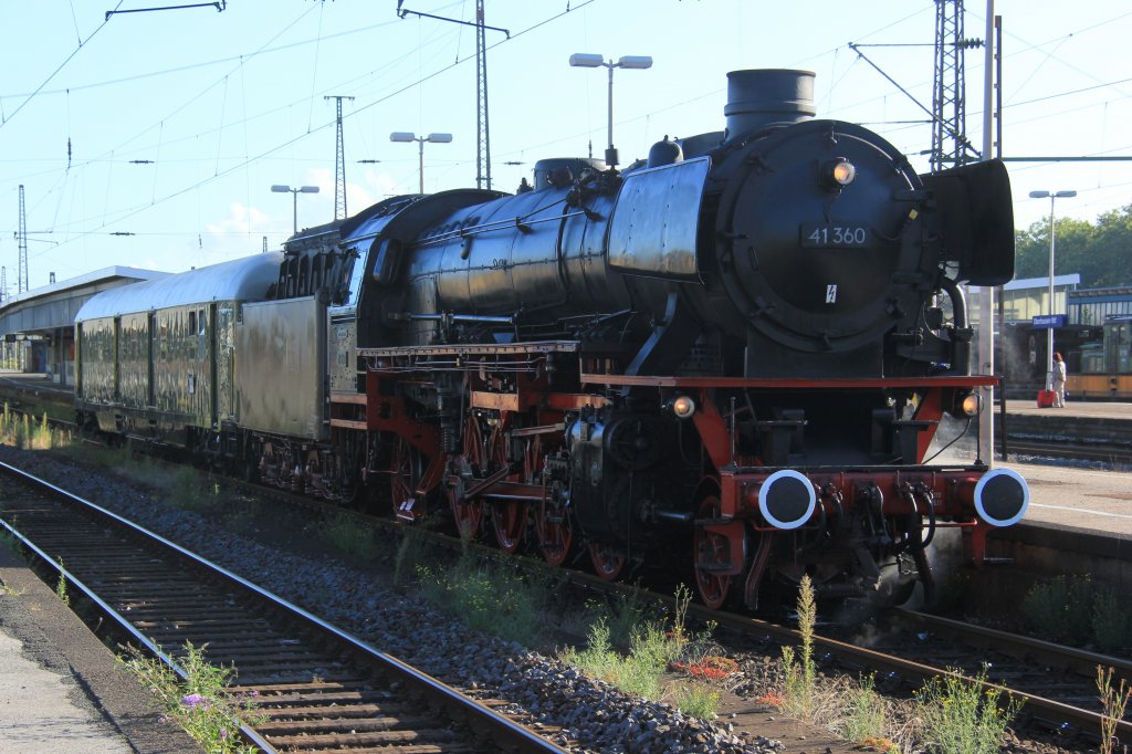 Sonderzug 41 360 am 01.09.2012 in Oberhausen Hbf