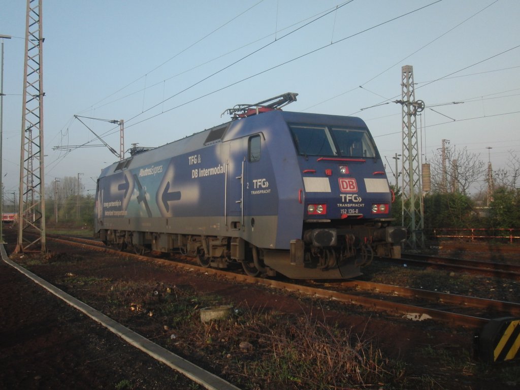 TFG 152 136 am 7.4.11 im Rbf Hamm abgestellt