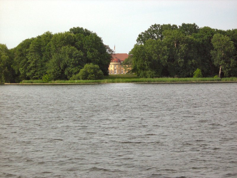 Tegeler See, Blick zur Borsig-Villa, Sommer 2007