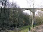 Schnecktalbrcke zwischen Bad Bibra und Saubach; April 2006 (Foto: Klaus Erbeck)