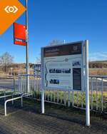 Neue Infotafel am Hp Kleinjena am 24.04.2026. (Foto: NASA GmbH)