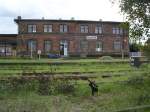 Das Bahnhofsgebude im Bf Vitzenburg; 2006 (Foto: Thomas Menzel)