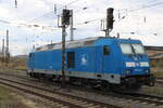 PRESS 285 101-5 (92 88 0076 001-1 B-BTK) als Tfzf Richtung Bad Ksen, am 09.04.2025 in Naumburg (S) Hbf.