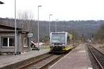 ... Nach dem Besuch des Himmelsscheibenmuseums erwartete uns im Bf Nebra schon 672 907 als RB25893 nach Zeitz. ... 