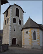 Die Margarethenkirche in Ilanz. Dezember 2025.