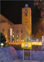 Stuttgart Hauptbahnhof, Turm, DRI aus mehreren unterschiedlich belichteten Aufnahmen, 30.12.2006 (Jonas)