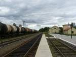 Bahnhof Hlyboka in Ukraine 18-09-2007