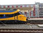NS ICNG Triebzug 3124 whrend einer Probefahrt. Gleis 2 Leiden Centraal 21-07-2025.

NS ICNG treinstel 3124 tijdens een afname proefrit. Spoor 2 Leiden Centraal 21-07-2025.