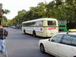 Mercedes-Bus aus Lbeck anl. der Themefahrt 20 Jahre Mauerfall im Berliner Verkehr, 10.10.2009