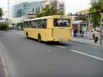 Bssing-Bus auf der frheren Linie 60 verlsst den Bhf. Zoo, 10.10.2009