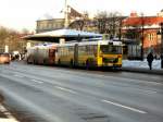 Berlin-Spandau - Linienverkehr im Wintereinsatz, Januar 2009