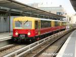 S-Bahn-Panoramazug kurz vor der Abfahrt in Charlottenburg, Mai 2009