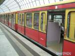 S-Bahnzug BR 485 in Spandau (S9), Mai 2009