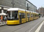 Langer-ZR-Flexity auf der M2 am Alexanderplatz, Mai 2009