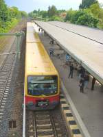 S1 nach Oranienburg in Hohen Neuendorf, Mai 2009