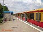 Endstation S2 in Blankenfelde, Juli 2009