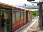 Halt im S-Bhf Priesterweg (S2/S25), 1. Juli 2009