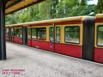 Zug der S2 in Marienfelde, 1.7. 2009