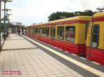 S-Bahnzug im Bhf Priesterweg, 1. 7. 2009