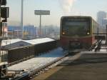 Winterbetrieb bei der S-Bahn: Ostbahnhof Januar 2009