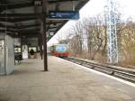 Ringbahn im S-Bhf Greifswalder Strasse, Februar 2009