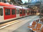 S-bahn Mnchen im Berliner Hauptbahnhof, Juli 2009 S-Bahnersatzverkehr