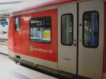 Triebwagen der S-Bahn Mnchen in Berlin, S-Bahnersatzverkehr August 2009