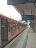 S-Bahnzug Gesundbrunnen - Sdkreuz im Juli 2009