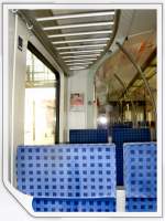 Innenansicht der Elektro-Triebzge, Berlin Oktober 2009