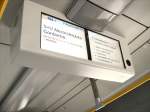 Haltestelleninfo in der neuen FLEXITY, Mrz 2009