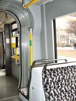 Innenansicht FLEXITY, neue Strassenbahn fr Berlin, Mrz 2009