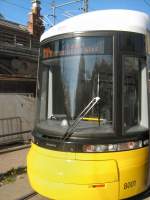 Heckansicht ER-FLEXITY, Hackscher Markt 19. 4. 2009