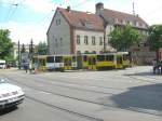 KT4D von Rahnsdorf kommend fhrt in die Blschestrasse in Friedrichshagen am 9.5.2009
