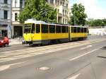 KT4D verkehrt jetzt hier als Ersatz fr die T6A-Zge, Berlin Friedrichshagen 