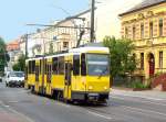 Linie 60 (KT4D) in Friedrichshagen, 17.5.2009
