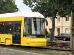 Flexity 9001 im Einsatz auf der Linie M2 - Mai 2009