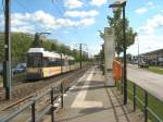 Niederflurbahn in Hellersdorf, Juni 2009