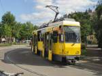Strassenbahn der Linie 12 nach berlin-Mitte in Weiensee, 17.9.2009