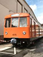 U-Bahnwagen 4015 in der Werkst. Seestrasse (Tag der offenen Tr 2008)