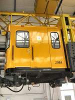 U-Bahnwagen 2984 in der Werkst. Seestrasse (Tag der offenen Tr 2008)