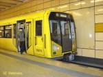 Heute fahren auf der U5 fast nur noch H-Zge, Mrz 2009