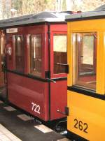 Wagen 262 und 722, Krumme Lanke 15.3.2009