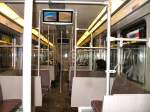 Innenansicht U-Bahnzug auf der U7, 2006