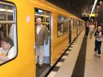 Erster Betriebstag auf der U55 - U-Bhf hauptbahnhof 8.8.2009