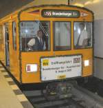 Erffnung der U 55 am 8. 8. 2009, U-Bhf Hauptbahnhof