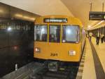 Linienverkehr U55 im Bhf Brandenburger Tor, Berlin 10. August 2009