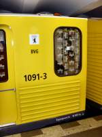 Kleinprofilwagen Typ G auf der U2, berlin Oktober 2009